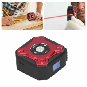 Digital Point Laser Distance Meter 5M/40M Measure Tape for Distance/Area/Volume