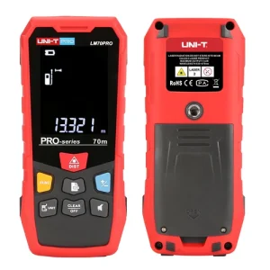 UNI-T 70M Digital Laser Point Distance Meter Measure Tape IP65 Waterproof 2mDrop